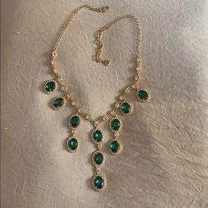 Beautiful Green Gem Necklace